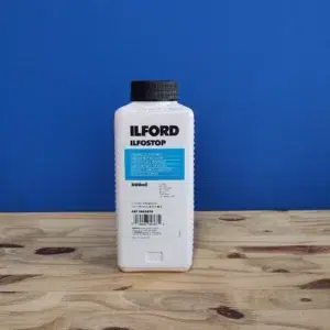 Ilford Ilfostop : bain d'arrêt à faible odeur pour films et papiers